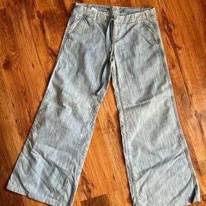 Diesel Vintage Womens Jeans Pants 28 wide leg low rise